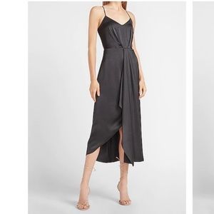 Express black cocktail dress